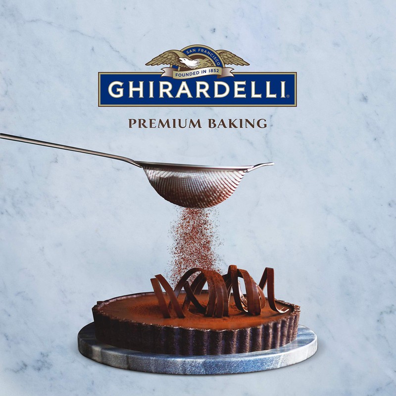 GHIRARDELLI Premium Baking Cocoa 100% Unsweetened Cocoa Powder, 8 OZ