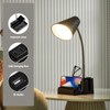 lianheng Small Desk Lamps for Home Office, Table Lamp with