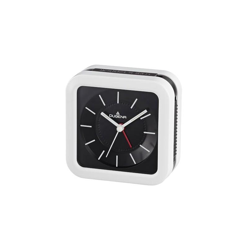 Dugena Quartz Alarm Clock 4460952 Sweeping Seconds with Alarm Clock