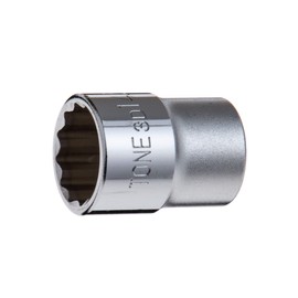 Tone HP3D-14 Socket (12 Square) 0.3 inch (9.5 mm) Drive (3/8 inch), Double Side Width 0.6 inch (14 mm)