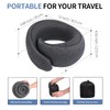 VOOMIKON Neck Pillow Airplane, Travel Pillows for Airplanes, Memory Foam
