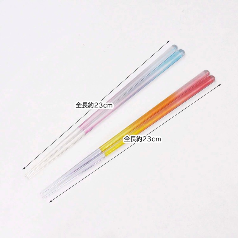 Ishida 63176-1 Capi Gift Tropical Blue x Pink Chopsticks Rest
