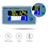 Golf Cart Battery Meter - 10-100V Digital Battery Capacity Voltmeter