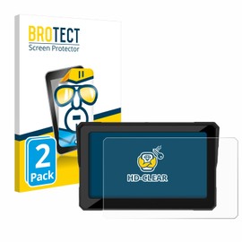 brotect Screen Protector compatible with Carpuride W702 7" (2 Pack) - HD-Clear Protection Film
