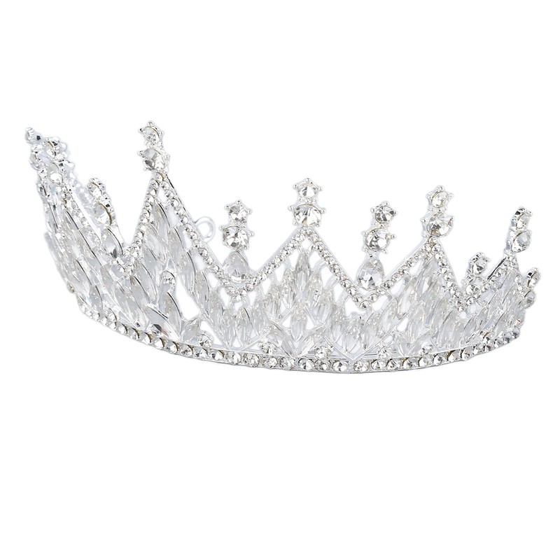 Women Wedding Crown Exquisite Rhinestone Bride Crown Hair Accessories for