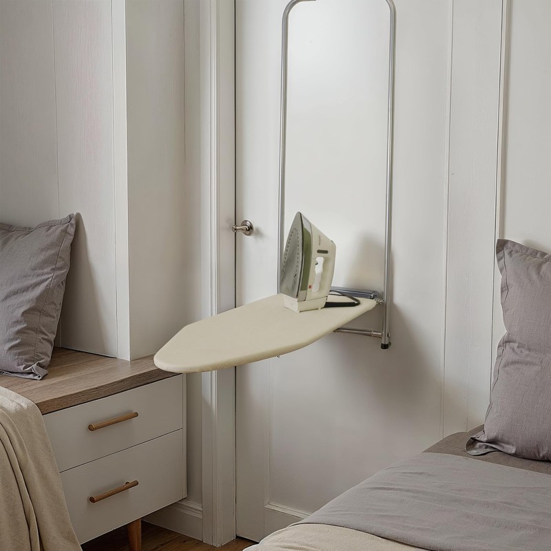 Household Essentials 144222 Over The Door Small Ironing Board with