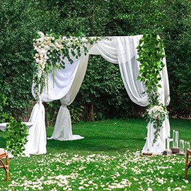 Firschoie 2 Piezas Plantas Colgantes Hiedra Verde Artificial, 100cm Corona de eneldo, Adecuado para Bodas, Jardines, decoración de Paredes            