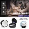 Ziciner Car Ashtray with Lid, Detachable Auto Ashtray with Led