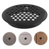 TEHAUX 12pcs Stainless Steel Round Ventilation Cover for Cabinets and