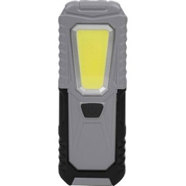 Müller-Licht Mobile LED Work Light for Flexible Working, Robust Design with Magnet and Hook for Hands-Free Working, Multifunctional with Front Light and Torch, 6500 K