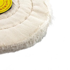 SFC Tools Muslin Stitched Polishing Buff 5"X 40 - SFC Tools - 17-632