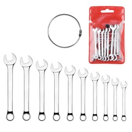 Ldirect Mini Wrench Equipment, Combination Spanner, Small Key Set, Metric and SAE (SAE)