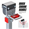 2-Pack Heavy-Duty Trailer Tongue Jack & RV Jack - Carbon