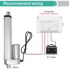 ECO-WORTHY Heavy Duty 330lbs/1500N Solar Tracker Linear Actuator Multi-Functions with
