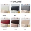 Bed Headboard Cover Waterproof PU Leather All Inclusive Elastic Headboard