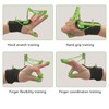 Finger Exerciser Multifunction Hand Strengthener Grip Strength Trainer for Fitness