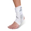 AIRCAST A60 Ankle Support Brace, Left Foot, White, Medium