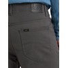 Lee Men's Extreme Motion Relaxed Straight Jean, Static Gray (Twill),