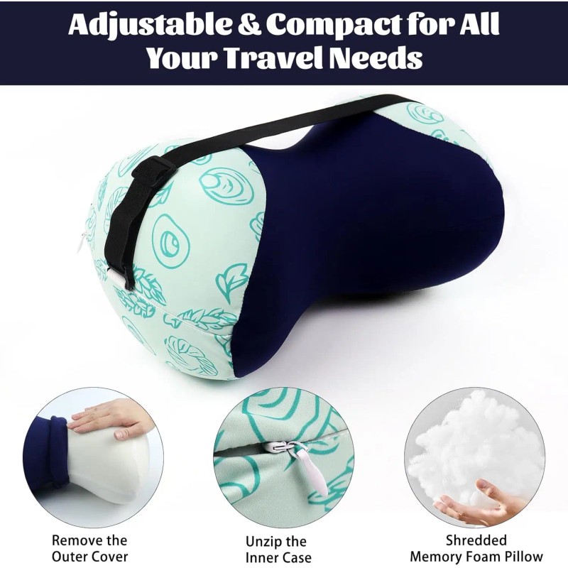 US Local Stock Knee Pillow for Side Sleepers, Camping Pillow,