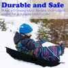 Slippery Racer Downhill Sprinter Flexible Kids Toddler Plastic Cold-Resistant Toboggan
