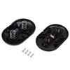 sourcing map Inline Foot Pedal Push Lamp Switch, 2 Buttons