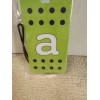 Inventive Travelware " a " Lime Green W/ Black Polka