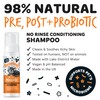Bugalugs No Rinse Cat Shampoo for Itchy Skin with Prebiotics,