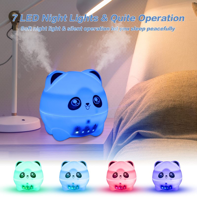 Mightree Mini Cool Mist Diffuser, for Bedroom, Quiet Operation Aroma