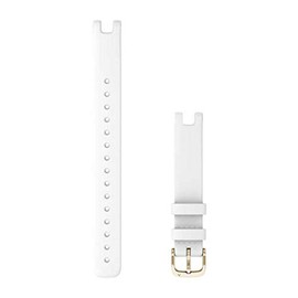 Garmin Replacement Accessory Band for Lily GPS Smartwatch - White Italian Leather (Large)