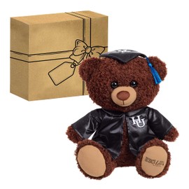 HBCyoU Hampton 10-inch Snuggly Graduate Teddy Bear, Graduation Gifts, Stuffed Animals and Toys for Kids Ages 3+