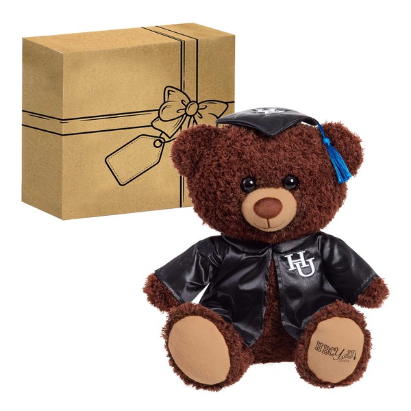 HBCyoU Hampton 10-inch Snuggly Graduate Teddy Bear, Graduation Gifts, Stuffed