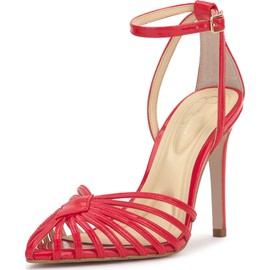Jessica Simpson Women's Paveri Pump, Poppy Crinkle Patent, 8.5