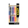 Pilot G2 Mineral Art Limited Edition Retractable Gel Pens, Fine