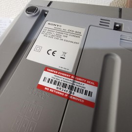 Tamper Proof No Return Security Stickers Labels with Unique Barcodes and Serial Numbers (308)