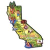ARTWOOD MAGNET - CALIFORNIA STATE MAP