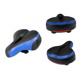 Outanaya Memory Foam Wide Bike Seat Electric Vehicle Saddle Comfortable Bike Seat Spring Suspension