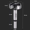 LuxeGlee 40mm Forstner Bit, Forstner Drill Bits, Wood Boring Drill