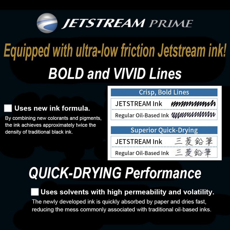Mitsubishi Pencil Multi-Function Pen, Jetstream Prime, 3 & 1, 0.5,