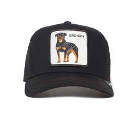 Goorin Bros. Trucker Hat Men - Gorra de béisbol de Malla a presión, The Farm, Black Baddest Boy, Talla única