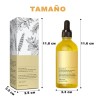 5pzs 60ml Aceite Vegano Natural Para Crecimiento De Cabello