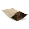 100 Bolsas Kraft Stand Up Con Zipper 1kg Para Café
