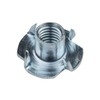 POWERTEC 3/8"-16 x 1/2" T Nuts QTN1106 4 50 Pack