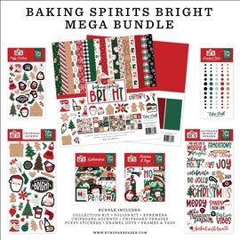 Echo Park Mega Bundle Collection Kit 12"X12"-Baking Spirits Bright