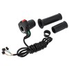 JOYSOG Electric Bike Throttle Grip, 36V/48V Electric Scooter Twist Speed