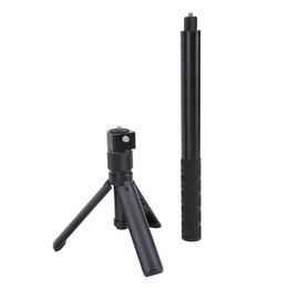 Bullet Time Handle Tripod with Invisible Selfie Stick, 120cm Extension Selfie Stick, 360 Degree Rotatable for X4, X3, ONE X2, ONE X, ONE RS
