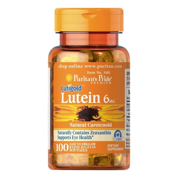 6 Mg with Zeaxanthin Supports Eye Health 200 Count by