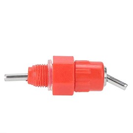 30 Bebederos Automáticos para Pollos, Bebedero para Aves de Corral, Accesorio de Alimentación de Pezón con Tipo de Válvula para Aves de Corral, Codorniz, Pato, Pollo
