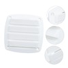 Mipcase Square Vent Cover Louvered for Boats and Rvs Design