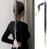 Mebeli Braided Ponytail Extension, Braid Extensions Long Braided Ponytail Extension