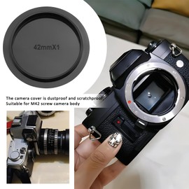 SING F LTD 4pcs Camera Body Cap Replacement Part Compatible with PRAKTICA MTL3 MTL5 Camera SP Camera and Other M42 Screw Camera Body